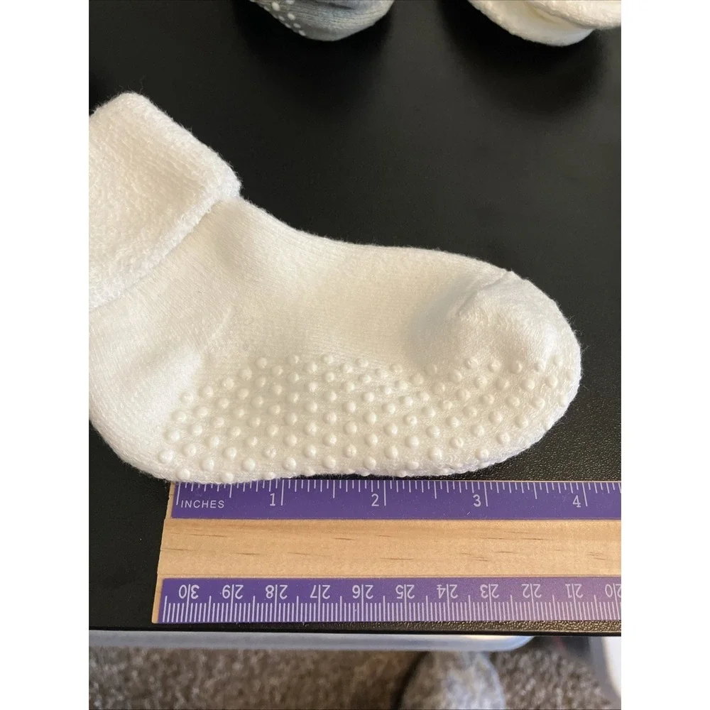 Baby Non Slip with Grips Socks Toddler 1-3T 6 Pairs Multicolor non Slip C1194